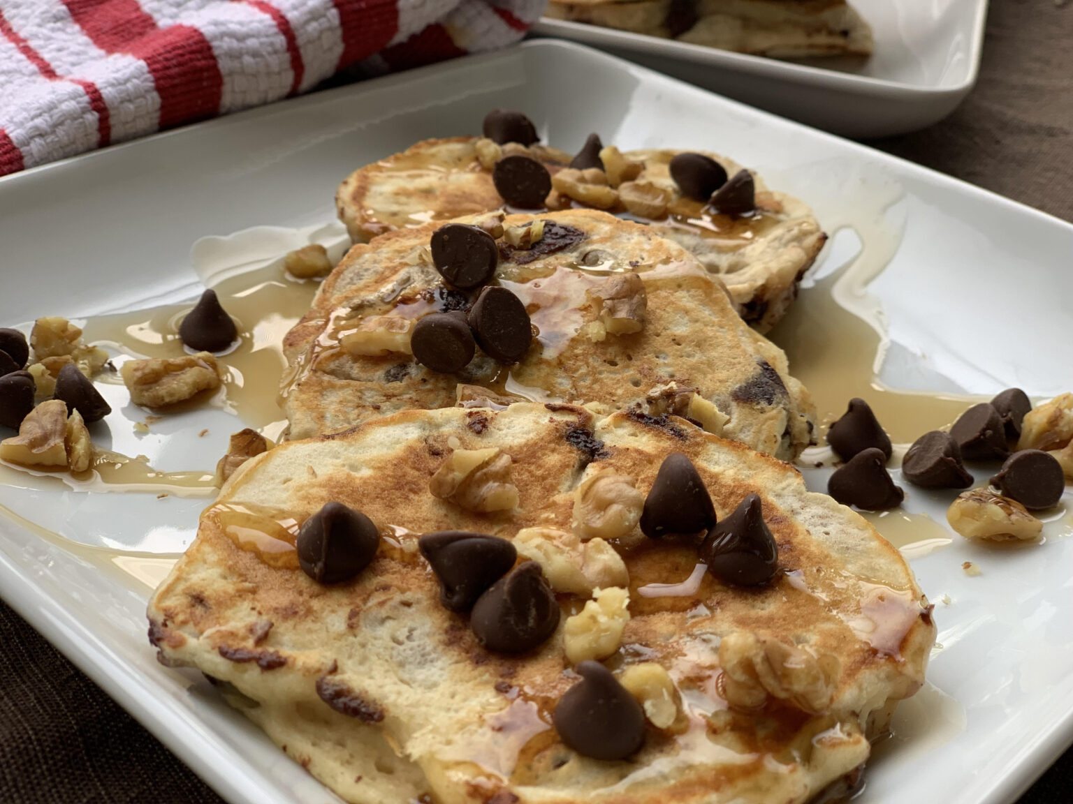 Chocolate Chip Buttermilk Pancakes Life Run Sweet