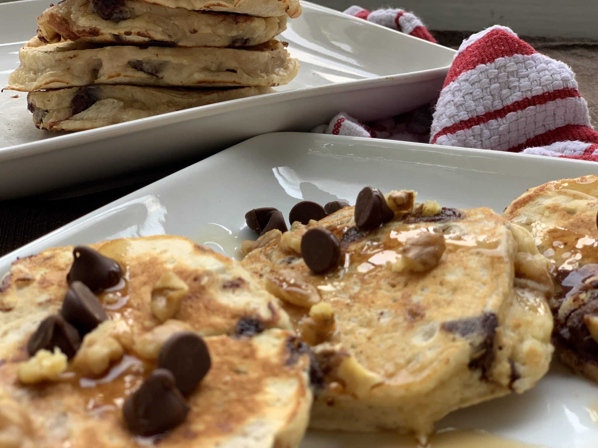 Chocolate Chip Buttermilk Pancakes Life Run Sweet