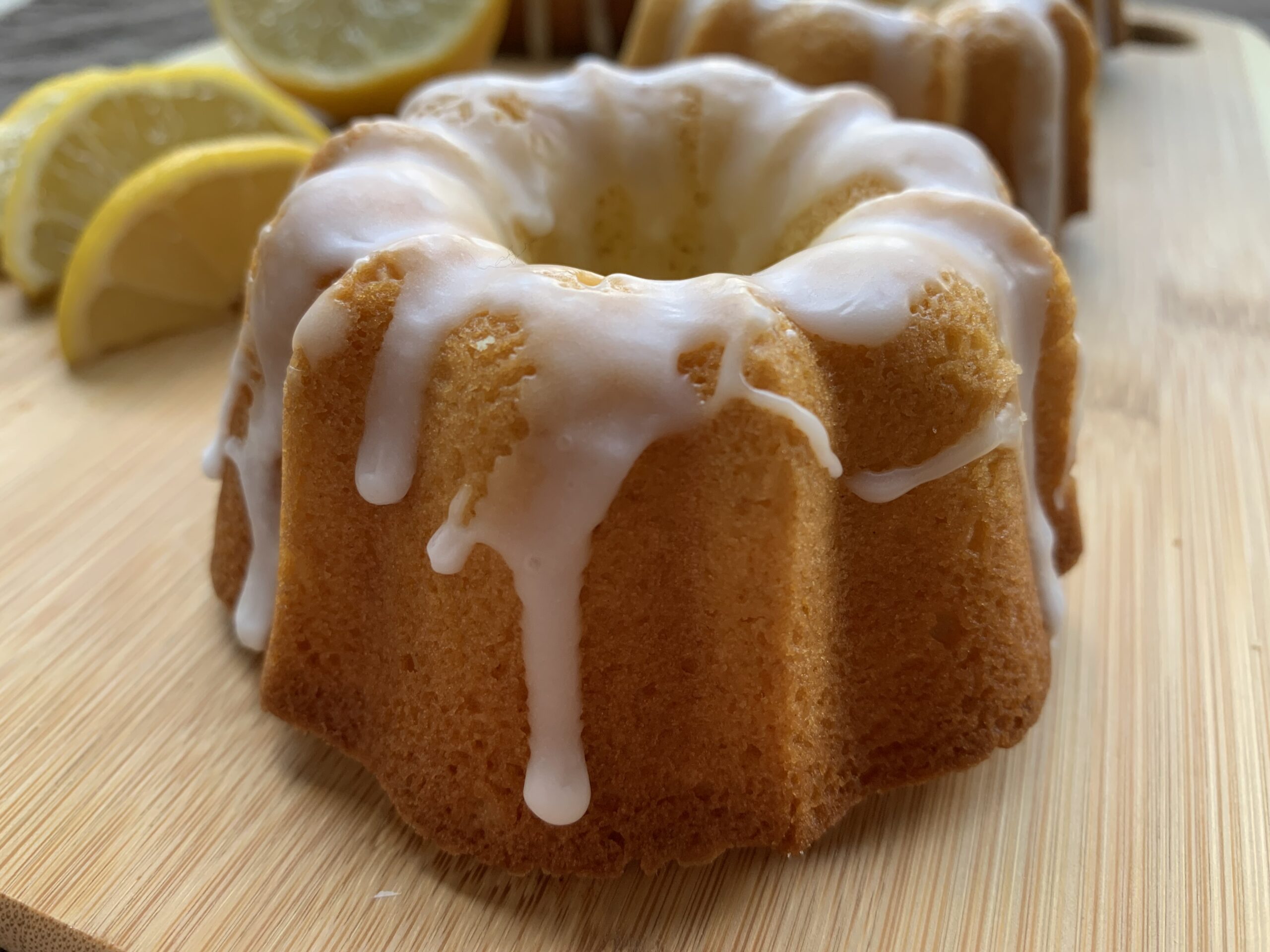 Mini Lemonade Bundt Cakes