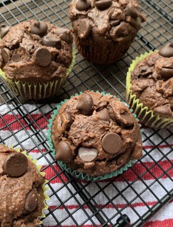 Triple Chocolate Muffins