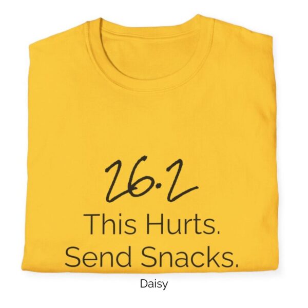 Daisy variation of 26.2 Hurts shirt design
