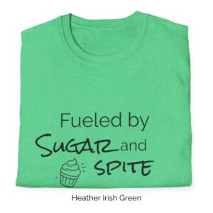 Heather Irish Green T-shirt variation