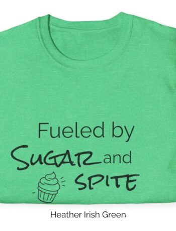 Heather Irish Green T-shirt variation