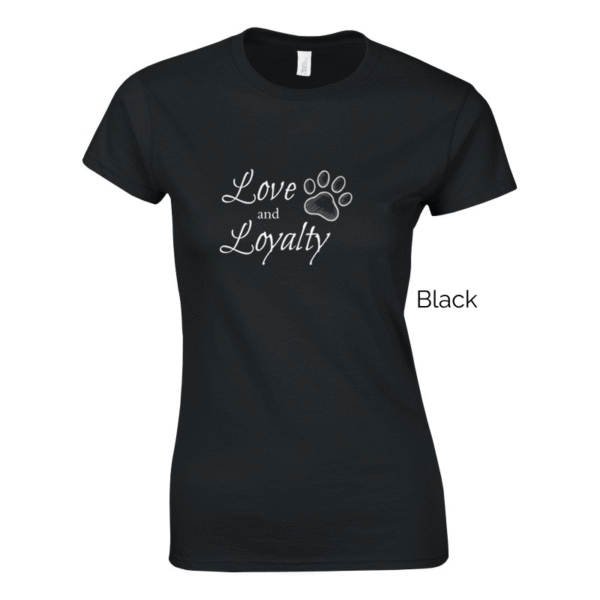 Women's Cut Love and Loyalty T-shirt - Image 2